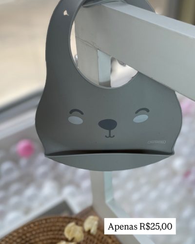 Babador Le Petit Tramontina cinza