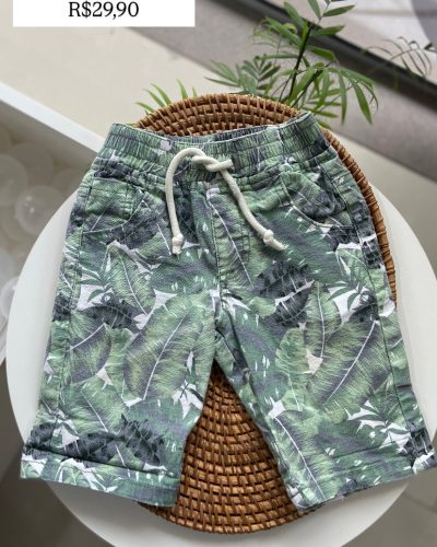 Bermuda Folhagens Tamanho 2