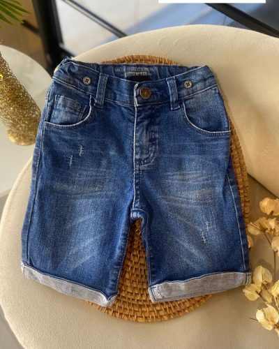 Bermuda Jeans Mania Kids Tamanho 3