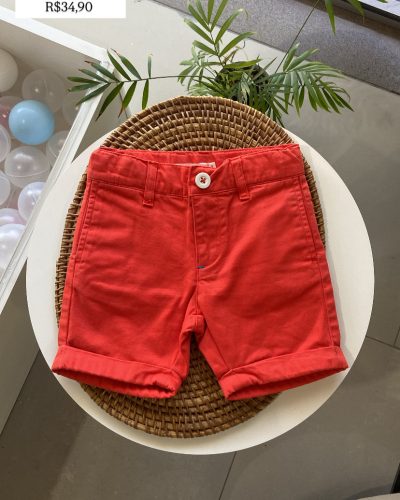 Bermuda Laranja BillyBandit Tamanho 3
