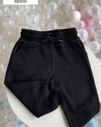 Bermuda Preta Baby Club Tamanho 2