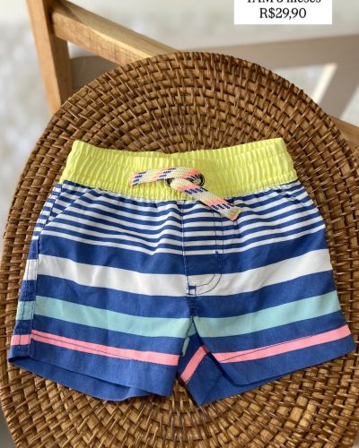 Bermuda praia Carter'S Tamanho 3 meses