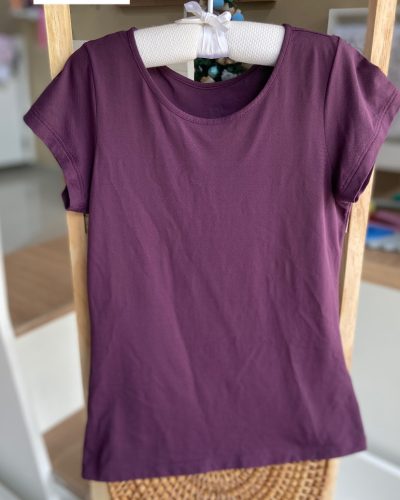 Blusa Roxa Track & Field Tamanho 6 8