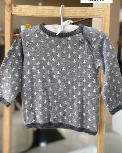 Blusa cinza H&M Tamanho 1 ano