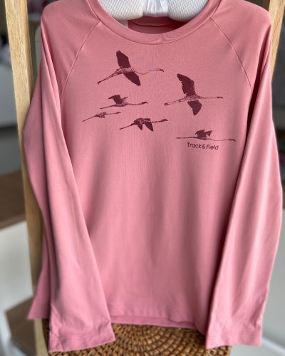 Blusa de Banho Track & Field com UV Tamanho 8