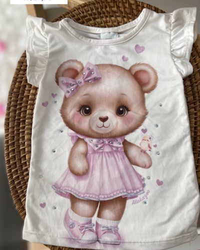 Blusa ursinho ALAKAZOO Tamanho 1 ano