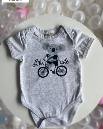 Body Cinza Milon Tamanho 3 6 meses