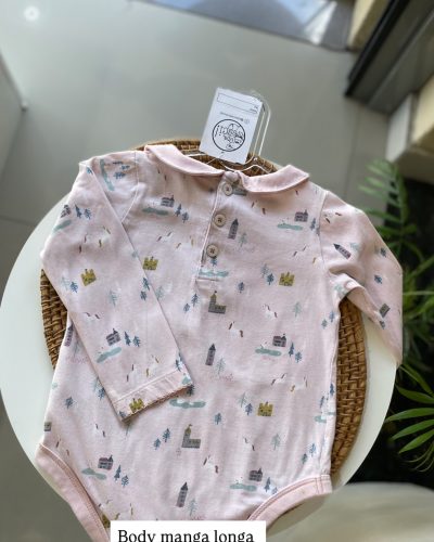 Body Manga Longa Tamanho 2