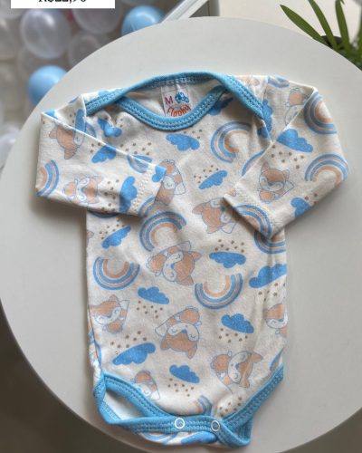 Body Raposa Tamanho 0 3 meses