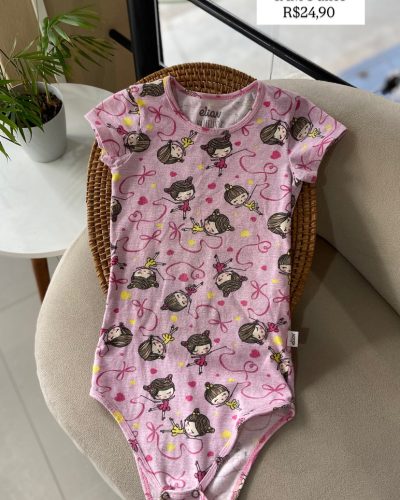 Body bailarina Elian Tamanho 3 anos