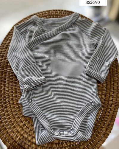 Body listrado Carter'S Tamanho RN