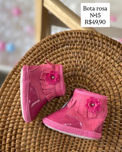 Bota rosa Tamanho 15
