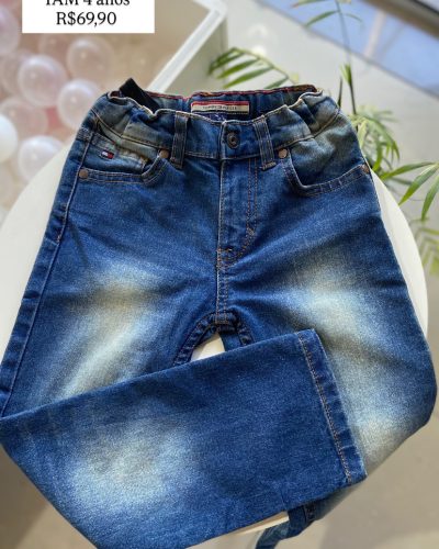 Calça Jeans Tommy Hilfiger Tamanho 4