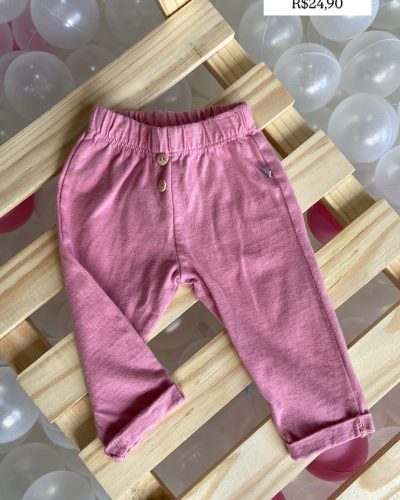 Calça Malha Hering Tamanho 0 3 meses