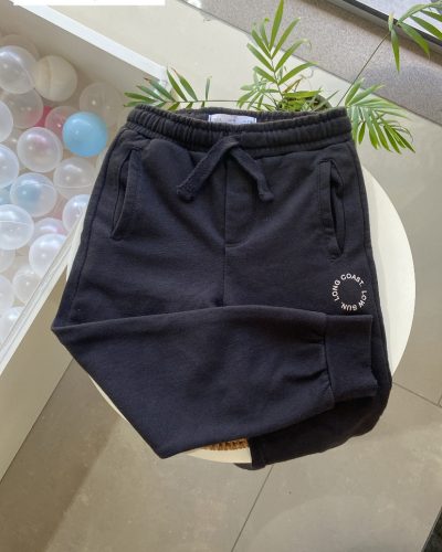 Calça Moletom Preta Zara Tamanho 5 6