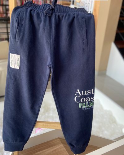 Calça moletom azul Tamanho 8 anos
