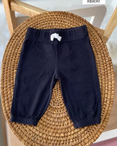 Calça preta Carter'S Tamanho RN