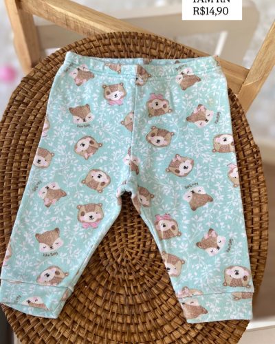 Calça urso Kiko Tamanho RN