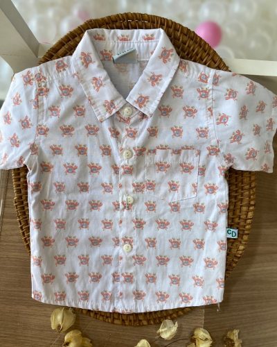 Camisa Clube do Dino Tamanho 6-9 meses