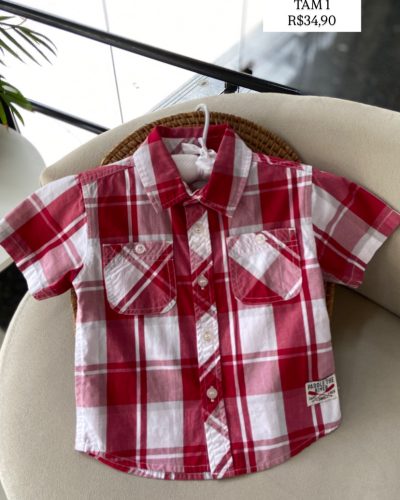 Camisa Xadrez Milon Tamanho 1