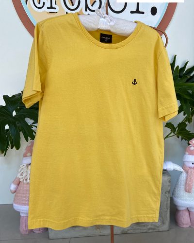 Camiseta Amarela King & Joe Tamanho 8