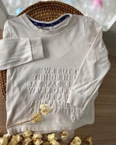 Camiseta Branca CRH Tamanho 4