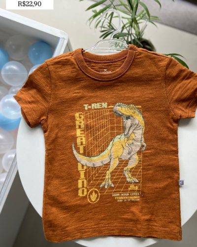 Camiseta Dino Hering Tamanho 1