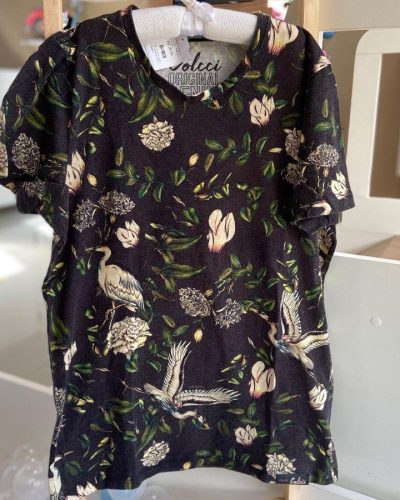 Camiseta Floral Colcci Tamanho 14