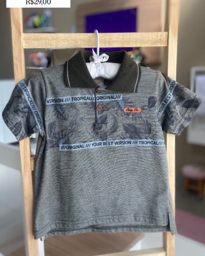 Camiseta Gola Polo Angerô Tamanho 1