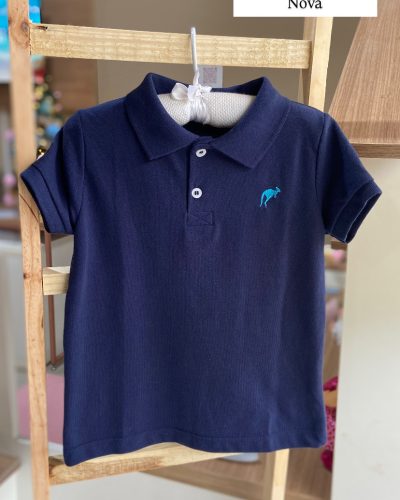 Camiseta Gola Polo Tamanho 4 Nova