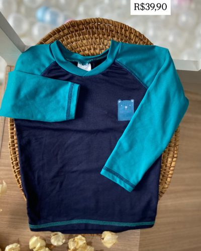 Camiseta Praia Luc.boo Tamanho 1