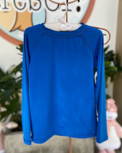 Camiseta de Praia Azul Dedeka Tamanho 6