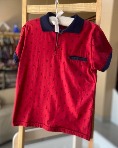 Camiseta gola polo Like me Tamanho 10 anos