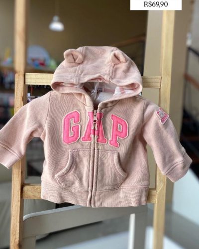 Casaco GAP Rosa Tamanho 0 3 meses