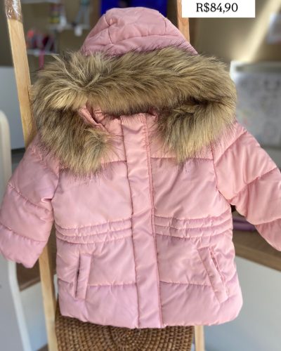 Casaco Rosa Poim Tamanho 3