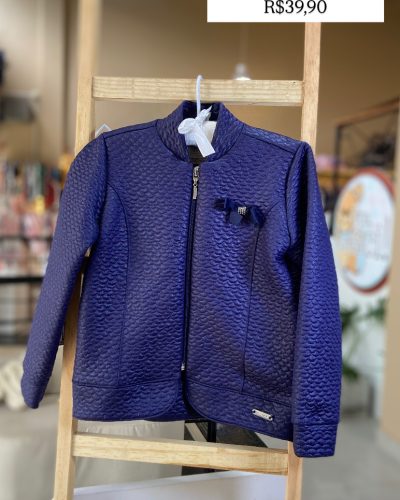 Casaco azuls marinho Tamanho 5 6 anos