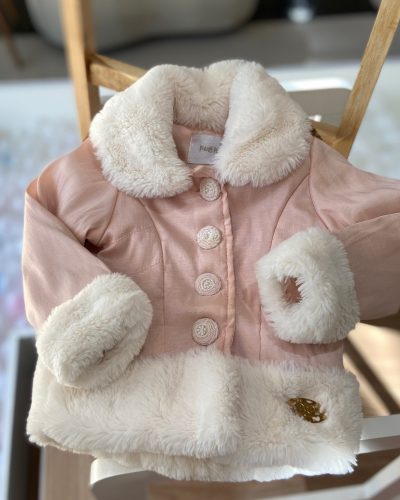 Casaco com pelos Tamanho 2 anos