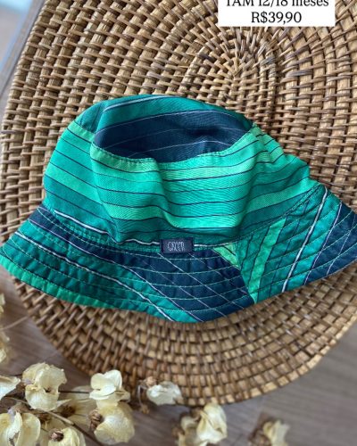 Chapéu Verde Green Tamanho 12 18 meses