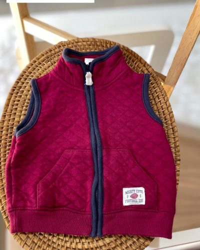 Colete Carter's Vermelho Tamanho 6 meses