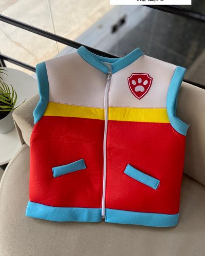 Colete Patrulha Canina Tamanho 6-8