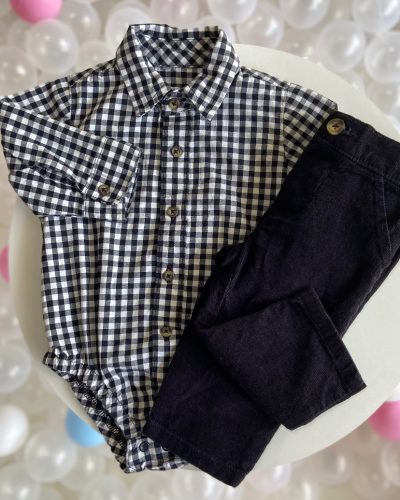 Conjunto Body + Calça Carter's Tamanho 6 meses