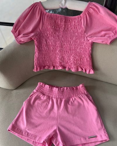 Conjunto Rosa Trick Nick Tamanho 5 6