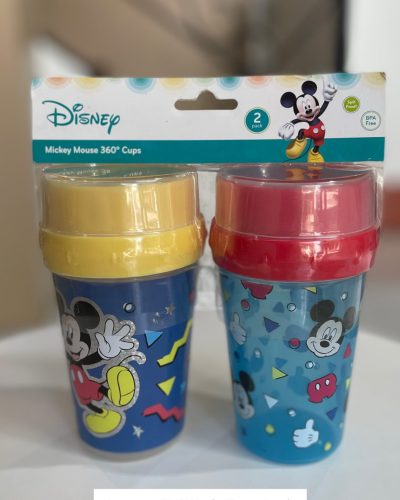 Copo 360° Disney não vira