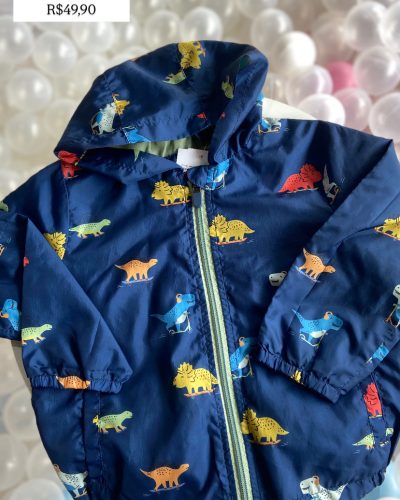 Corta Vento Dino Baby Club Tamanho 2