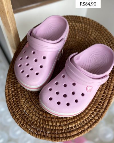 Crocs Rosa Tamanho J13
