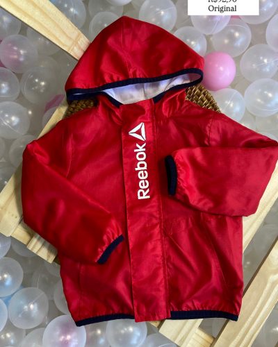 Jaqueta Vermelha Reebok Tamanho 18 meses Original
