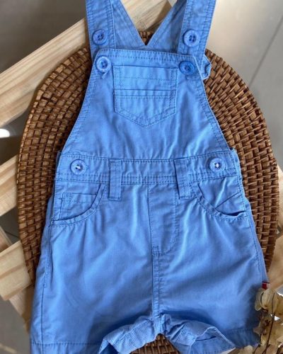 Jardineira Teddy Boom Tamanho 0 3 meses