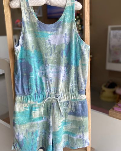 Macacão Verde Athleta Girl Tamanho 8 10