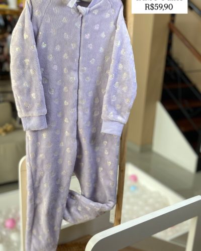 Macacão lilás Accessories Tamanho 5-6 anos