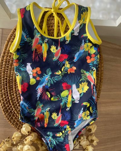 Maiô Dedeka Pássaros Tamanho 4